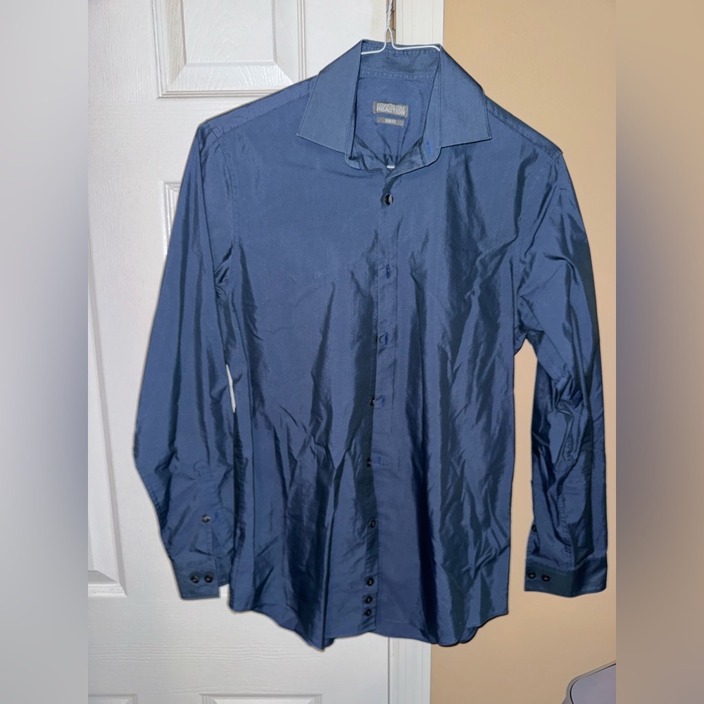 Men's Blue Dress Shirt